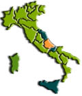 Cartina dell'Italia