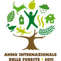 logo anno internazionale foreste