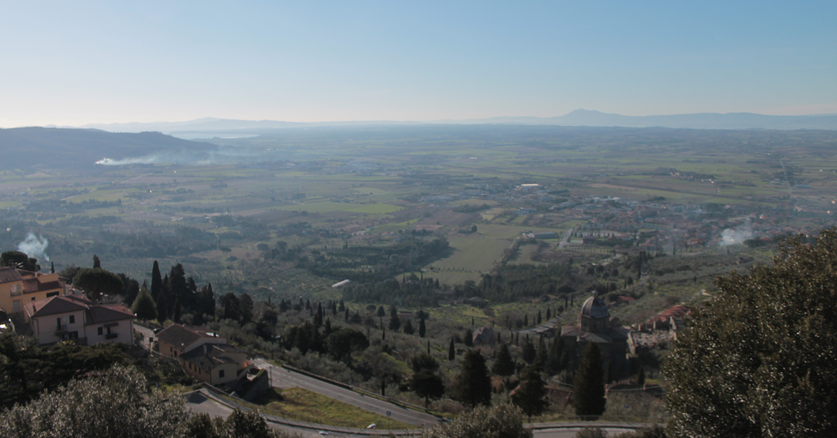 Gli uliveti a terrazze e lunette dei monti Lucretili