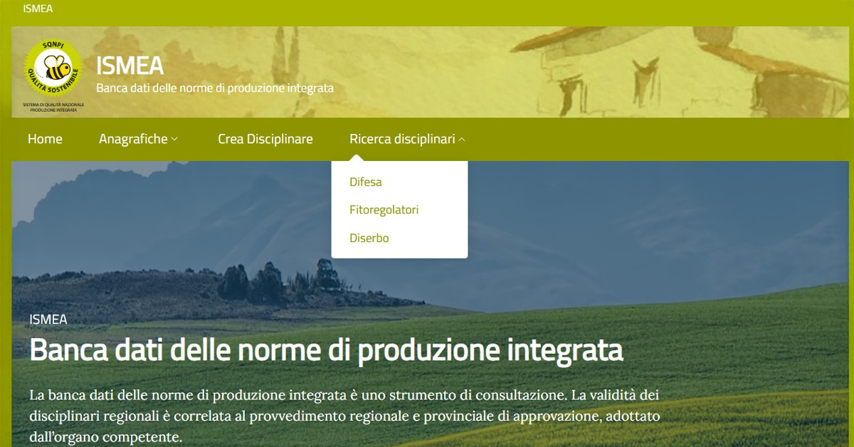 screenshot bd produzione integrata