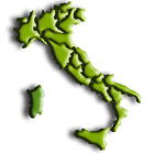 Cartina dell'Italia