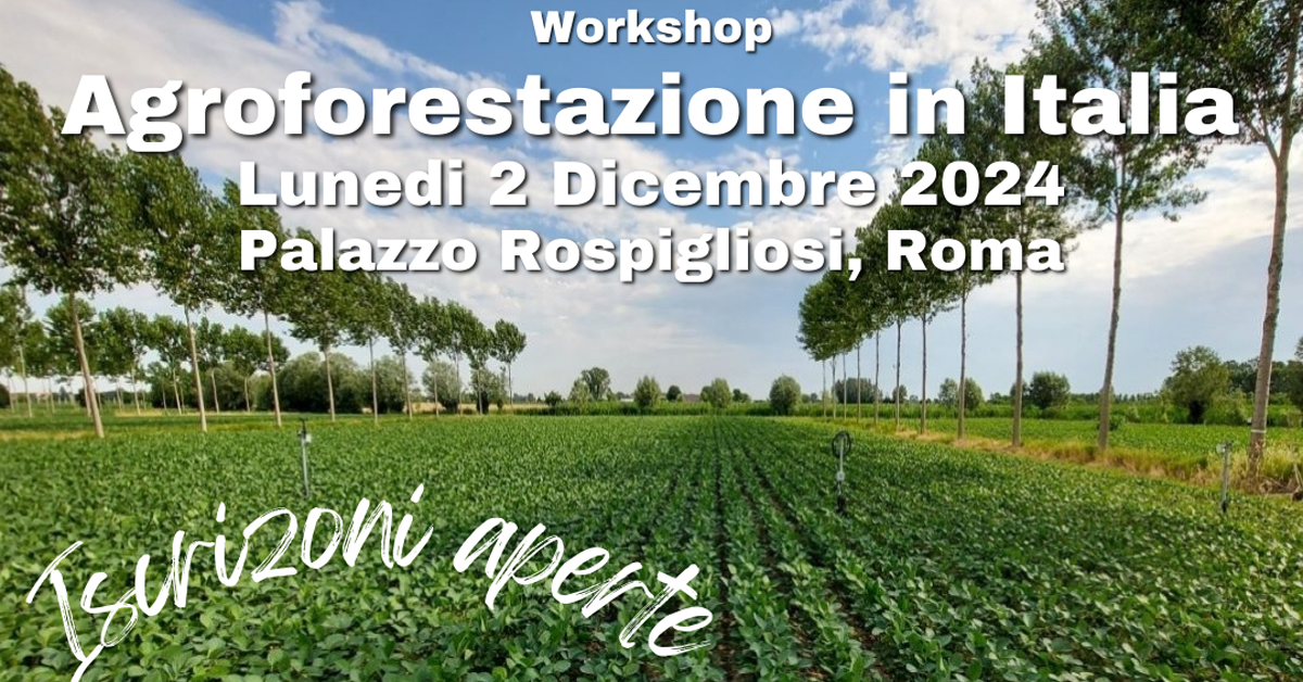 save the date agroforestazione