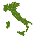 Cartina dell'Italia