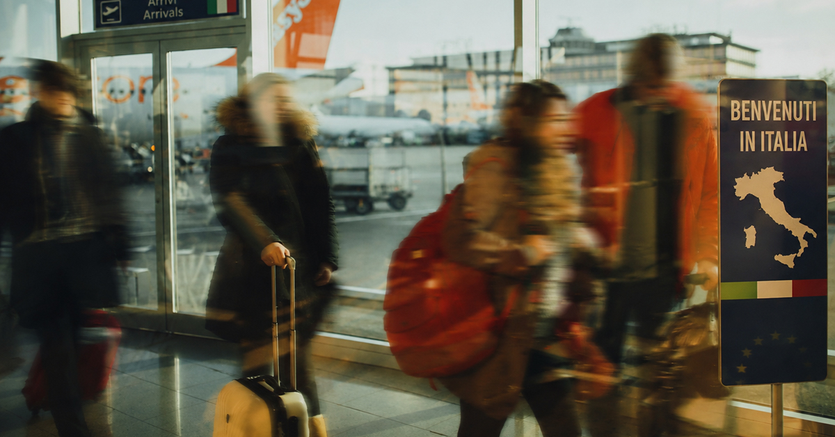turismo arrivi in Italia