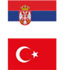 bandiera Turchia Serbia