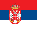 Bandiera della Serbia