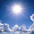 Sole e nuvole