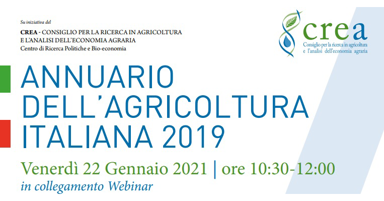 annuario agricoltura italiana 2019