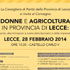 Convegno Donne e Agricoltura in Provincia di Lecce