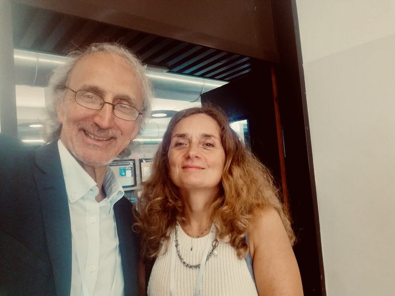 da sinistra Stefano Aragona (Istituto Nazionale di Bioarchitettura, neoeletto nel Direttivo AISRe), Daniela Storti