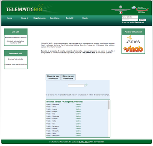anteprima sito telematicbio.it